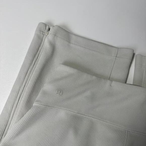 Lululemon Brushed Softstreme Ribbed Zip Flared Pant 32.5" - Picture 6 of 8